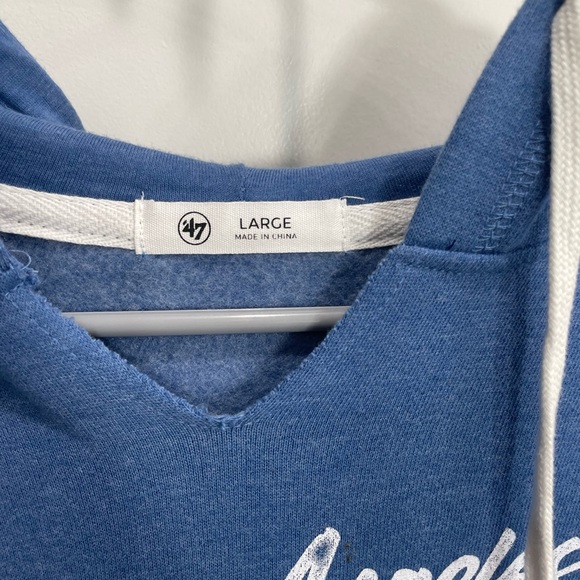 NWOT LA Dodgers hoodie Size Large - Picture 2 of 3